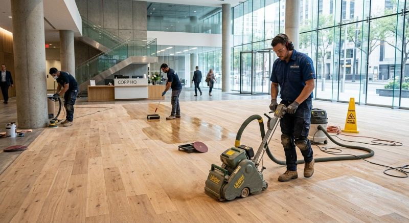 Our team working on Flooring Service projects in Sarasota County, FL