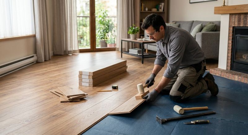 Laminate Floor Installation in Englewood, FL