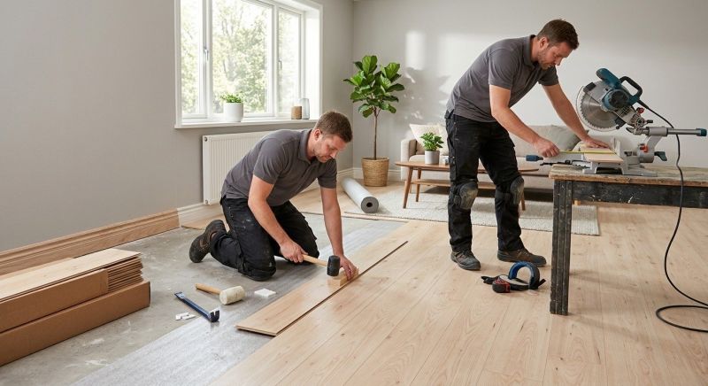Laminate Floor Installation in Englewood, FL