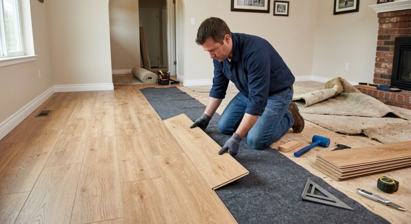 Laminate Floor Remodeling in Sarasota County, FL