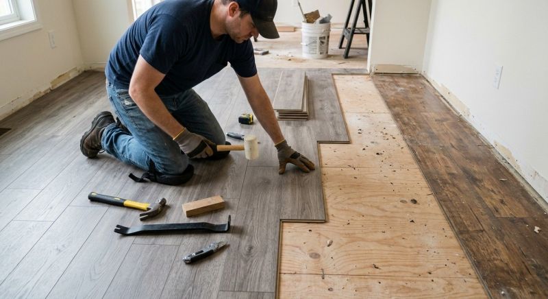 Laminate Floor Remodeling in Sarasota County, FL