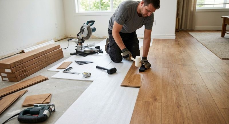 Laminate Floor Replacement in Nokomis, FL
