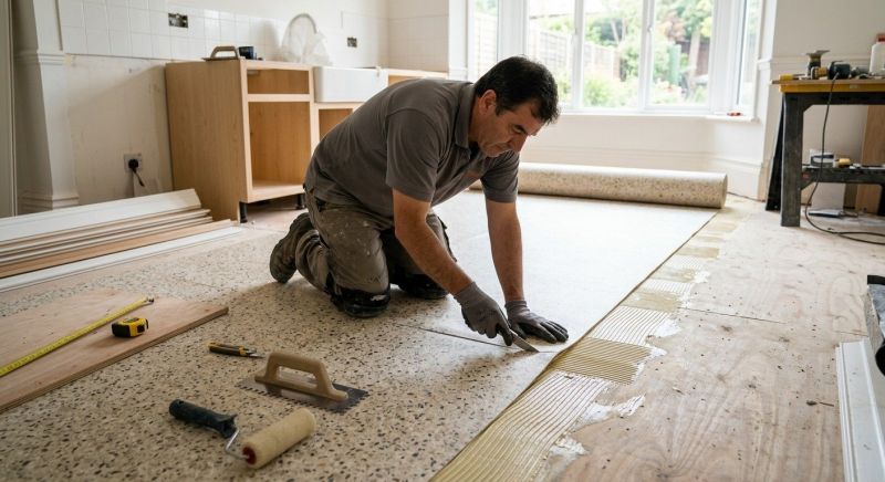 Linoleum Floor Installation in Englewood, FL