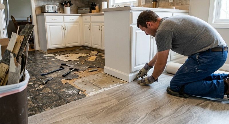 Linoleum Floor Installation in Sarasota, FL