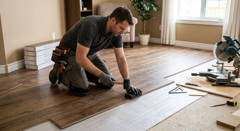 Plank Laminate Installation in Sarasota County, FL
