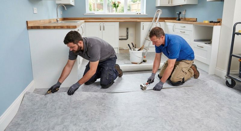 Sheet Linoleum Installation in Sarasota County, FL