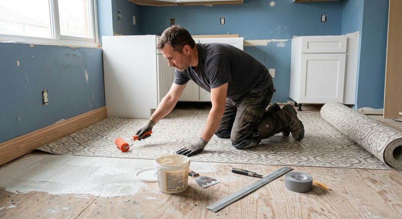 Sheet Linoleum Installation in Sarasota County, FL