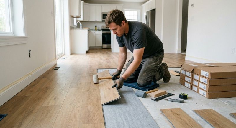 Vinyl Plank Floor Installation in Sarasota County, FL