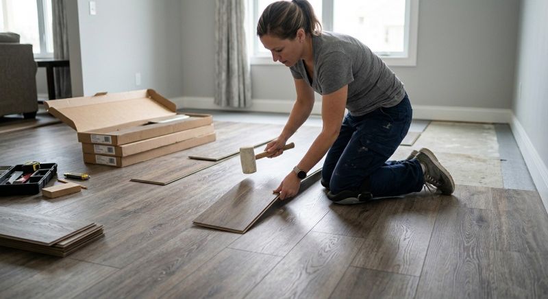 Vinyl Plank Floor Installation in Sarasota County, FL